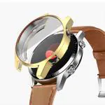 LIRAMARK Soft TPU Front Protection Case Cover for Huawei Watch GT 2 46mm Smart Watch (Gold)