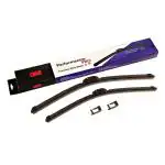 3M Natural Rubber Performance Pro Frameless Wiper Blade for Car (22 and 16 inch, Pack of 2)