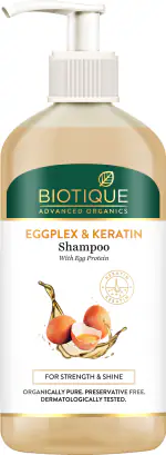 BIOTIQUE EGGPLEX & KERATIN Shampoo 300ml