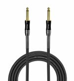 Softline Pro SPJJ300 6.35MM Mono Jack to 6.35MM Mono Jack 10 Ft/3 M Cable,Black
