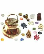 Zoltamulata Vastu Dosha Yantra Kalash on Gemstone with Pooja kit