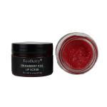 EcoBerry Red Velvet Lip Scrub For Natural Pink Lips Dry / Natural Handmade scrub - 50g