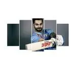 Divinedesigns Multicolor Vinyl Virat Kohli Cut Pieces Sticker