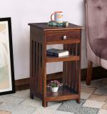 SheeshamCraft Keesha Premium Wooden Side Table | Solid Sheesham Wood