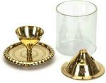 T-KA108 AKHAND DIYA Brass Table Diya  (Height: 6 inch)