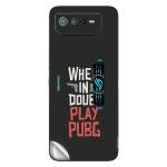 GADGETSWRAP Printed Vinyl Skin Sticker for Asus Rog Phone 6 Pro - play-pubg