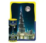 Webby Cardboard Burj Khalifa Puzzle 5 to 7 Y 108 Pcs