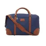 Leather world Blue Nylon Travel Duffle Bag