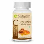 Pure Nutrition Curcumin with Black Pepper Goodness of Curcumin 95% Veg 60 Capsules