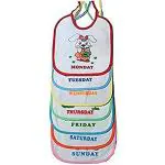 Ineffable Multicolor Bibs (0 - 6 M) 7 Pcs