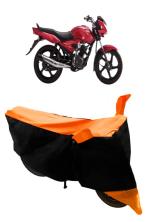 SHIVRAT Scooter Bike Cover Compatible with TVS Jive Models Semi Waterproof & Heat Resistant Body Cover (Orange)