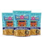 Snack Ok Please - Mumbai Bhel - Spicy Chatpata Bhel - Authentic Indian Snacks - Chai Time Snack| 100% Trans Fat-Free | No Preservatives | 100% Vegan | Farsan Snacks Namkeen | Pack of 3 x 180gm - 28g Per Serving Product Dimension: 15x6x20 CM
