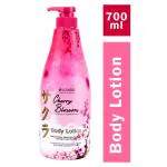 Scentio Cherry Blossom Lightening & Smooth Body Lotion, 700ml (Made In Thailand)