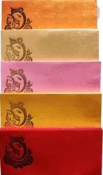 SEJASCOLLECTIONS |Pack of 75|Shree Ganpati Shagun Envelopes for Weddings, Birthdays, Anniversary Envelopes (Pack of 75 Red, Yellow, Beige)
