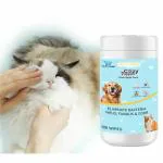 Pet Paw Wet Wipes Antibacterial Pet Wipes Pets Cleaning Wipes - Apple Scent 6