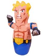 Toyshine Inflatable Hit Me Bop Bag Boxing Wrestling Toy for Kids, Mix Design