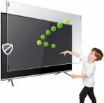 BANWALA 55 inch Non Breakable Tempered Fiber Glass Guard for led/lcd TV Screen Protector