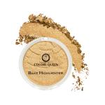 Colors Queen Too Much Baked Shimmer Blusher and Highlighter for Face Makeup | Highly-Pigmented Powder Highlighter | Easy-to-blend Formula, for a Silky and Shimmery Effect (Golden Peak)