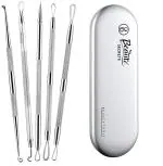 Beauté Secrets Blackhead Remover Pimple Comedone Extractor Tool Acne Removal Kit