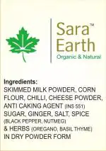 Sara Earth White Sauce Pasta premix Powder |Easy to Cook |Italian flavoured / 100 grm (Pack of 1)