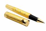 Ledos Dikawen 8066 Gold Metal Roller Pen with Waves
