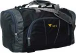 FEDRA Black Polyester Strolley Duffel Bag - 45 L