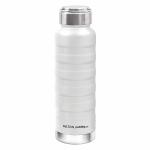 Milton Pebble-530 Thermosteel 24 Hours Hot and Cold Water Bottle, 530 ML, White