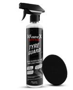 Wavex Tyre Polish 350ml Super Black Shine with Foam Applicator