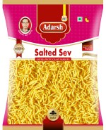ADARSH NAMKEEN Super Salted Seb Slims Tangy & Crispy Taste Namkeen Healthy Snacks Every Day Fresh Indian Snacks (350 Gram)