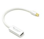 BlueRigger Mini DisplayPort (DP) to HDMI Female 4K Adapter - 0.65 ft