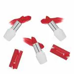 Loveluck Matte Lipstick, Long Lasting, Comfortable Waterproof, Non Drying, Creamy Matte Bullet Lipstick (Red, Pack of 3)