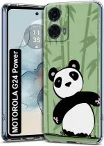 Fashionury Back Cover for MOTOROLA g24 Power, MOTOROLA MOTO G24 Power (Multicolor, Grip Case, Silicon, Pack of: 1)