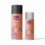 ASIAN PAINTS APCO AEROSOL Combo (Black 400mL + Silver 200mL)