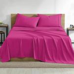 SLEEPINO - Premium 100% Egyptian Cotton Bedsheet - 2 Pcs. Bedsheet Set Include 1 Flat Sheet (60