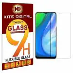 Kite Digital Oppo Realme V3 Premium Tempered Glass Screen Protector Slim 9H Hard 2.5D with Full Installation Kit (Pack of 2)