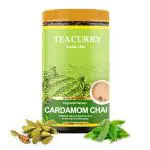 TEACURRY Cardamom Chai (100 Gram) - Elachi Chai for Immunity, Blood Pressure, Digestion
