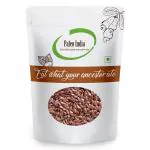 Paleo India 200g Flax Seeds Alsi Seeds|Fibre Rich Flax Seeds for Hair Growth| Seeds for Eating