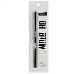 MARS OH BROW Dual-Ended Eyebrow Pencil, Eyebrow shaping pencil ,Long-lasting eyebrow pencil, Black Pack of 2
