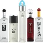 Riya Bindas, Born Rich, Melody Green, Punch & Poizo Perfume Pack Of 5 100 ml Each Eau De Parfum (For Men & Women)