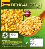 Pmw - Grade A Quality - Chana Dal - Channa Dal - Pacchi Pappu - Split Bengal Gram - 1 Kilo