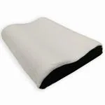 DREAMZEE Certified 100% Natural Latex Pillow for Side and Stomach Sleepers | Organic Bed Contour Pillow Size 24x16 Inches - with Organic Pillow Cover (Pack of 1Pc)