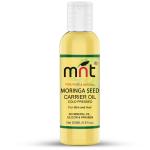 MNT Moringa Seed Oil Cold Pressed Carrier Oil For Skin and Hair 200 ml