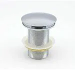 SATHVIK ENTERPRISES Waste Coupling for Wash Basin, Universal Pop Up Sink Plugs with Detachable Basket, Stainless Steel Wash Basin Coupling, Suitable for Drain Ports-04