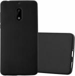 XOVO Back Cover for Nokia 6 (Black, Dual Protection, Silicon, Pack of 1)