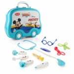 Aditi Toys Disney Mickey Premium Doctor Set For Kids, Doctor Set With LED Light Instruments, Pretend Play Doctor Set For Kids Above 3 Years, 10 Piece Doctor Kit For Boys & Girls, BIS Approved. (Disney Mickey)