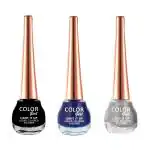 Color Girl Light It Up Colored Eyeliner Black,Blue,Silver