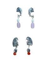 Mayilirahu Handicrafts Handmade Stylish Attractive Earrings Pack of 4