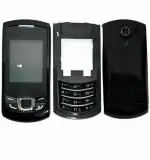 Imbi Black Glass Full Panel For Samsung E2550 Monte Slider