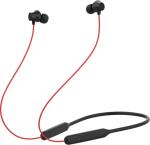 Jeevan Jyoti Agency Enacfire E60 Bullets Wireless Z Bass Edition Neckband headphone Bluetooth Headset  (Reverb red, black, In the Ear)