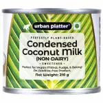 Urban Platter Condensed Coconut Milk, Sweetened, 210g